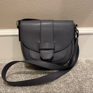 Medium Dark Grey CrossBody Purse